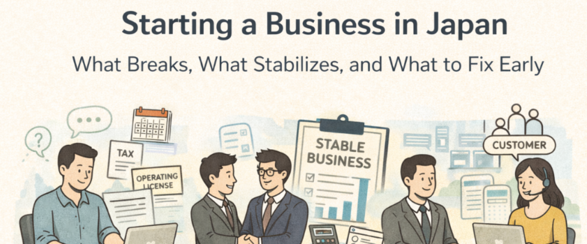 The First 12 Months After Starting a Business in Japan: What Breaks ...